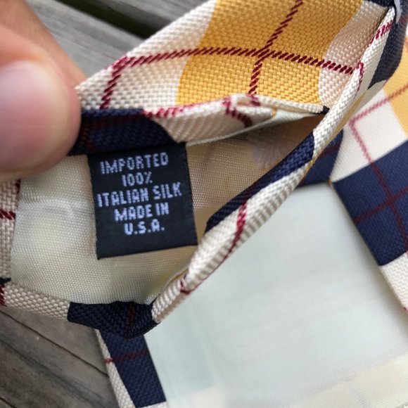 Gant Men Tie 100% Silk Necktie Classic Multi color - Picture 9 of 10